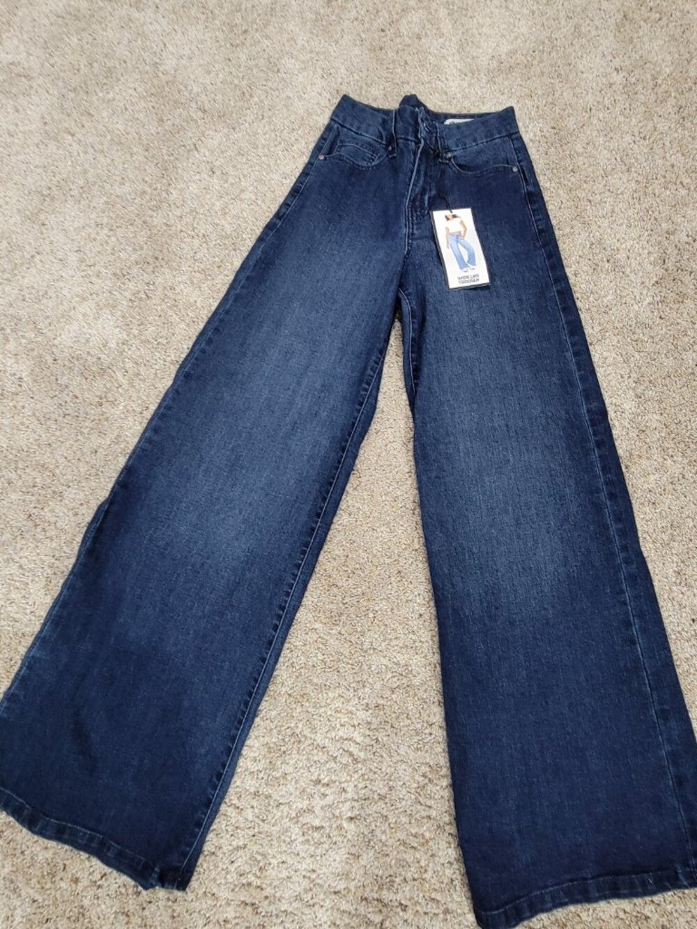 BCBG Wide Leg Trouser Jean - 3/26